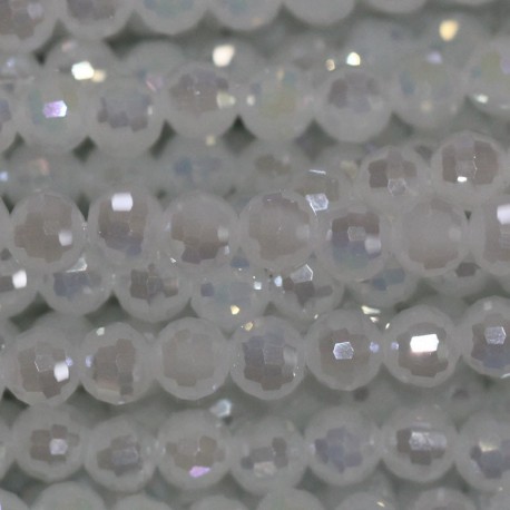 Bead 6 mm round faceted - BeauMonde Bijoux