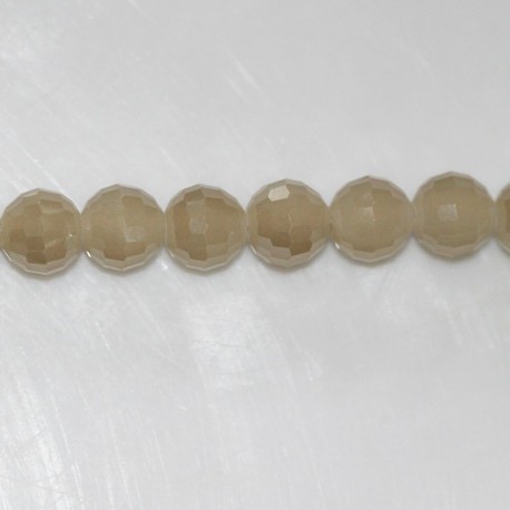 Bead 8 mm round faceted - BeauMonde Bijoux