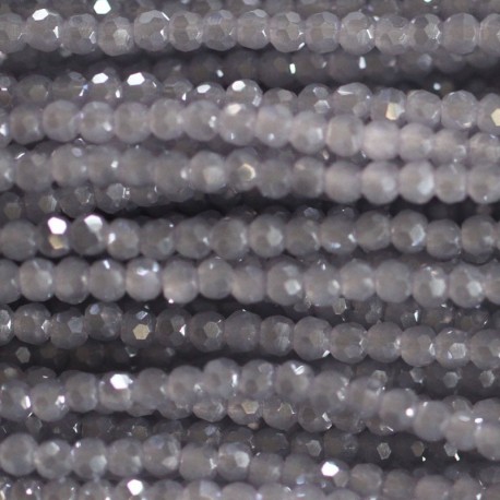 Bead 2 mm round faceted - BeauMonde Bijoux