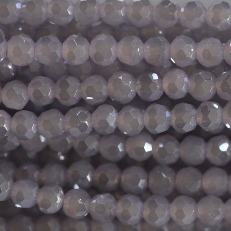 Pearl 4 mm round faceted - BeauMonde Bijoux
