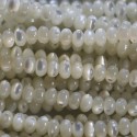 Washer rounded flat mother-of-pearl 3x4 mm - BeauMonde Bijoux
