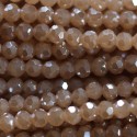Perle 4 mm ronde facetée