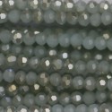 Bead 3 mm glass faceted round