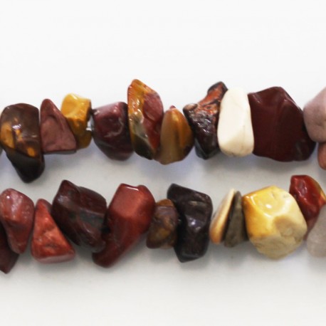 BeauMonde Bijoux - Mookaite pierre chips 5/8 mm +/- environ Australie