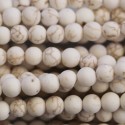 Magnesite 4 mm matte round bead - BeauMonde Bijoux