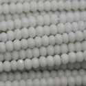 Jade teinté 2x4 mm rondelle facettée Chine