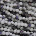 Pearl 4 mm round faceted