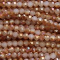 Perle 4 mm ronde facettée