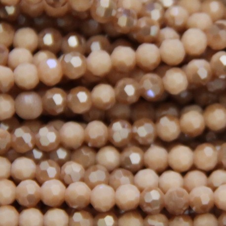 BeauMonde Bijoux - Perle 4 mm ronde facettée