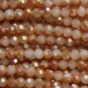 Pearl 3 mm round faceted