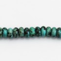 BeauMonde Bijoux - Turquoise 8x4/5 mm environ rondelle arrondie A Afrique