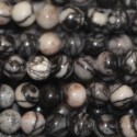 Jasper Web 4 mm round bead
