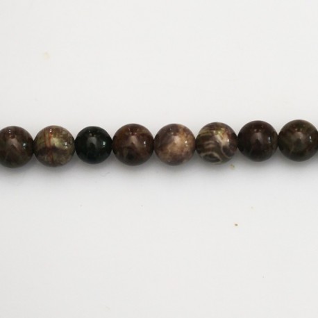 BeauMonde Bijoux - Agate pietersite 6 mm perle ronde