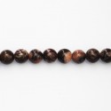 BeauMonde Bijoux - Jaspe Outback 6 mm environ perle ronde Australie