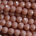 Perle 6 mm ronde facetée