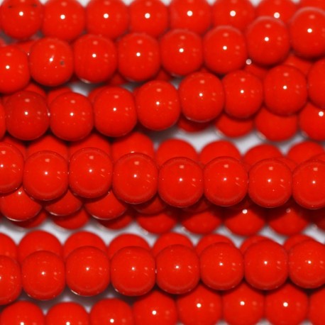 BeauMonde Bijoux - Perle en verre 4 mm ronde