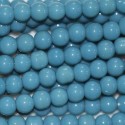 Perle en verre 4 mm ronde