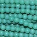 Perle en verre 4 mm ronde