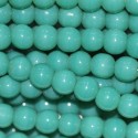 Perle en verre 6 mm ronde