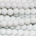 Perle en verre 6 mm ronde