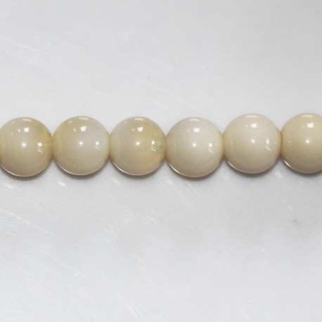 BeauMonde Bijoux - Perle en verre 8 mm perle ronde