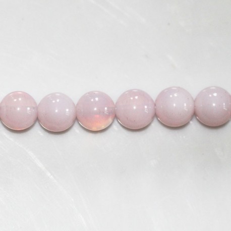Glass pearl 8 mm round bead - BeauMonde Bijoux