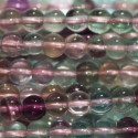Fluorite 6 mm perle ronde AB - BeauMonde Bijoux
