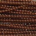 Hématite cuivrée 2 mm environ perle ronde cuivre Chine