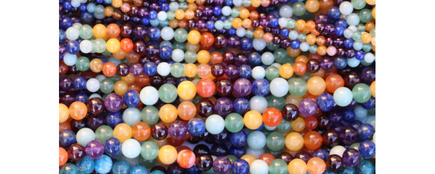 String of stones 7 chakras