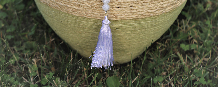 Rock Crystal Mala…